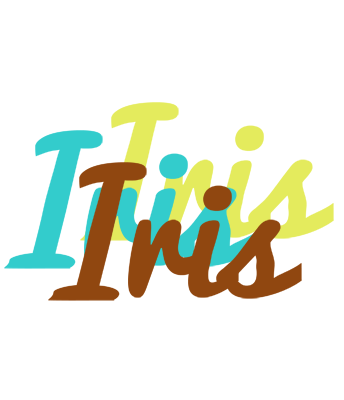 Iris cupcake logo