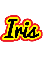 Iris flaming logo