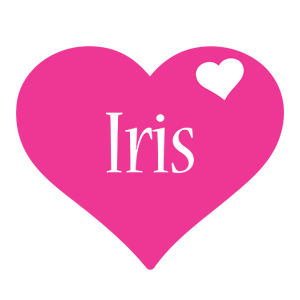 Iris love-heart logo