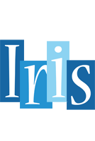 Iris winter logo