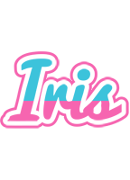 Iris woman logo