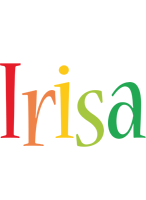 Irisa birthday logo