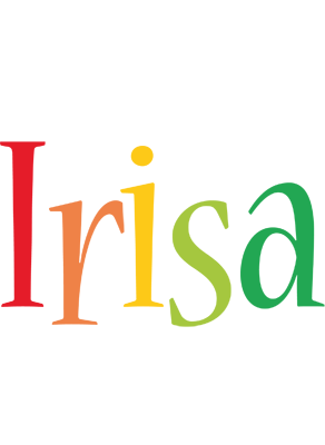Irisa birthday logo