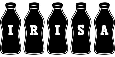 Irisa bottle logo