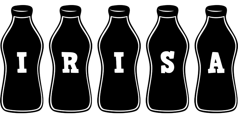 Irisa bottle logo