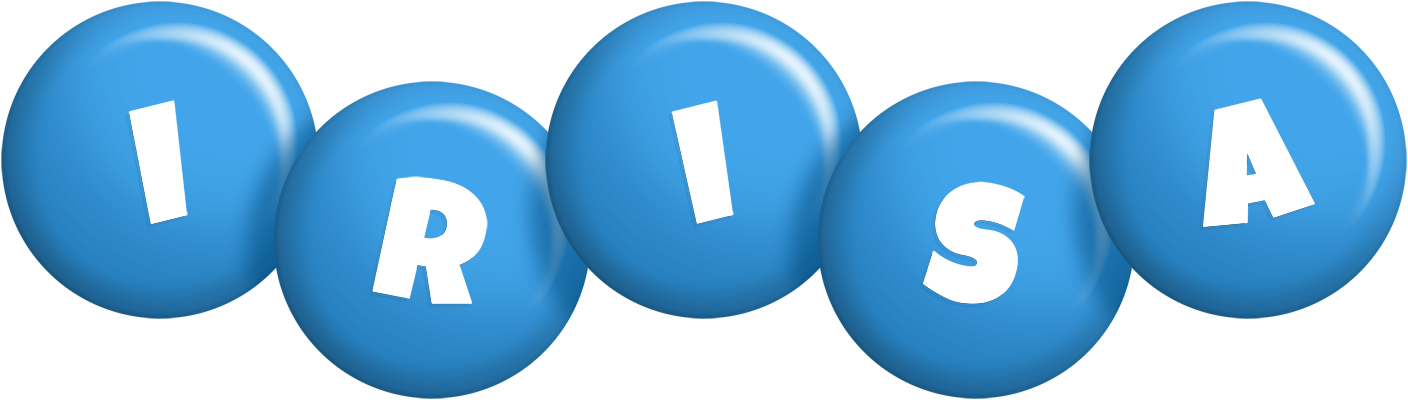 Irisa candy-blue logo