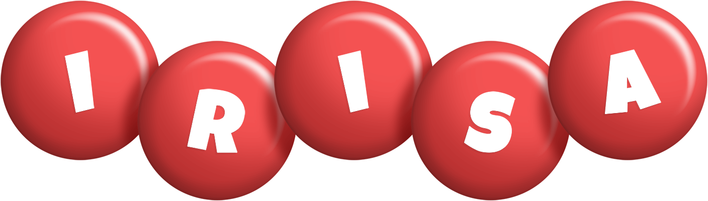 Irisa candy-red logo