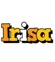 Irisa cartoon logo