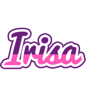 Irisa cheerful logo