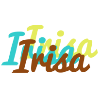 Irisa cupcake logo