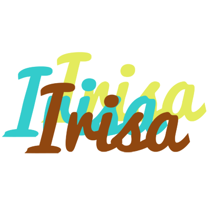 Irisa cupcake logo
