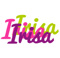 Irisa flowers logo