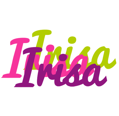 Irisa flowers logo