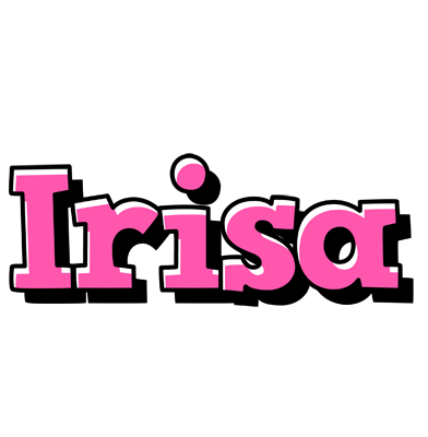 Irisa girlish logo