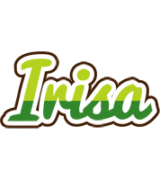 Irisa golfing logo