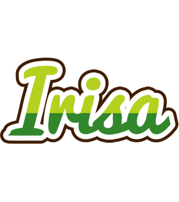 Irisa golfing logo