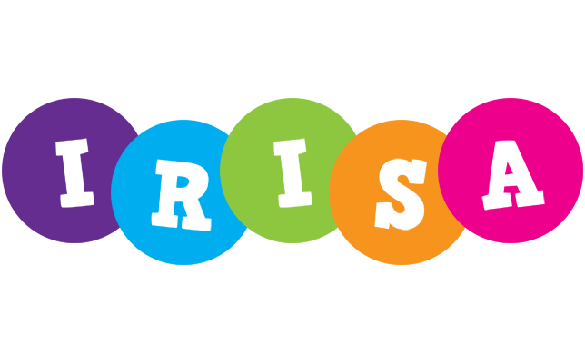 Irisa happy logo