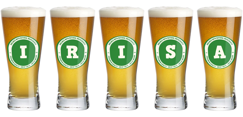 Irisa lager logo