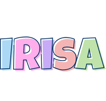 Irisa pastel logo