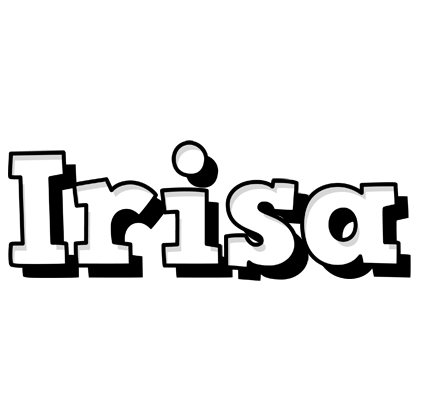 Irisa snowing logo