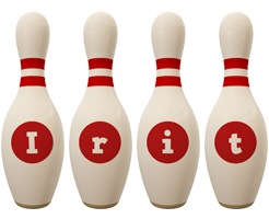 Irit bowling-pin logo