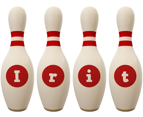 Irit bowling-pin logo