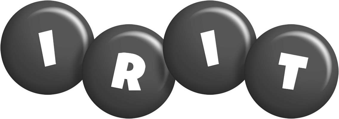 Irit candy-black logo