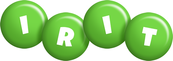 Irit candy-green logo