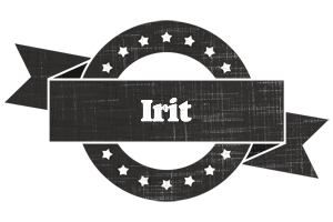 Irit grunge logo