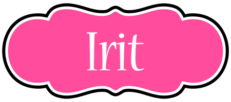 Irit invitation logo