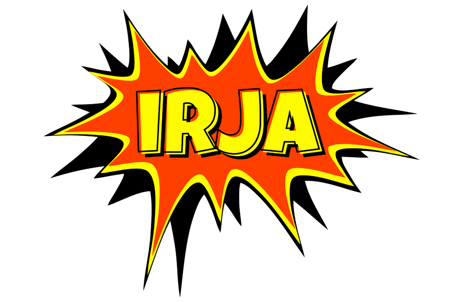 Irja bazinga logo