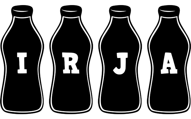 Irja bottle logo