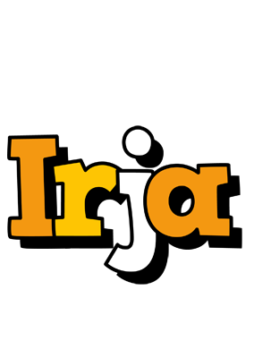 Irja cartoon logo