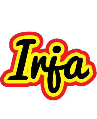 Irja flaming logo