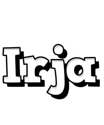 Irja snowing logo
