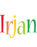 Irjan birthday logo