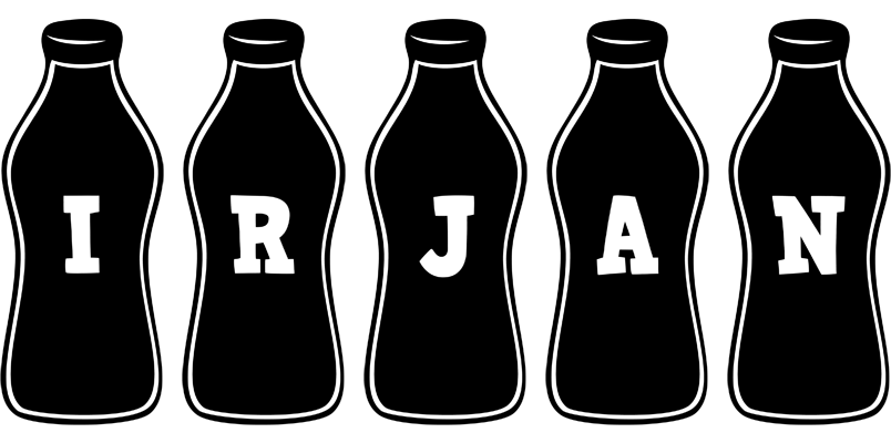 Irjan bottle logo