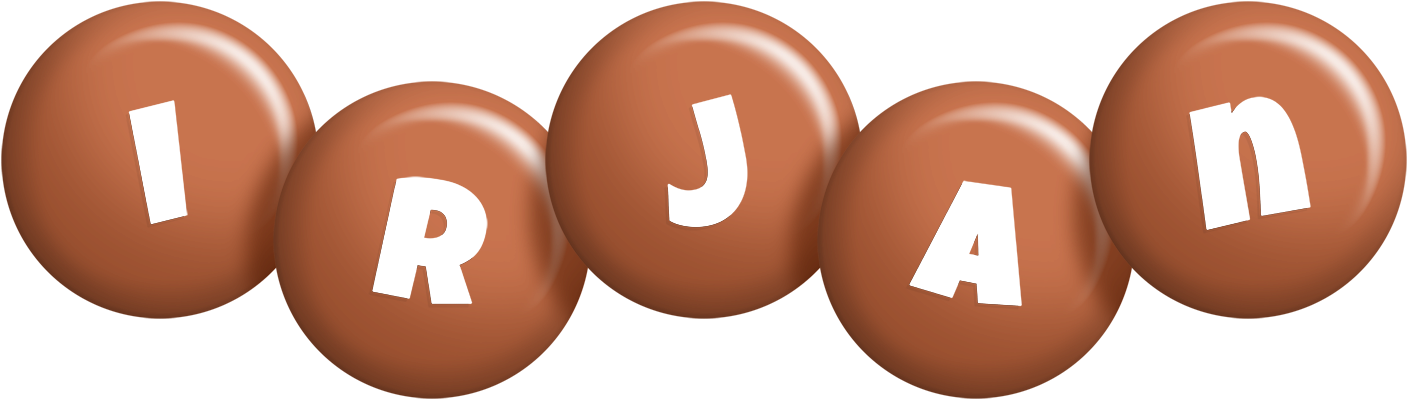 Irjan candy-brown logo