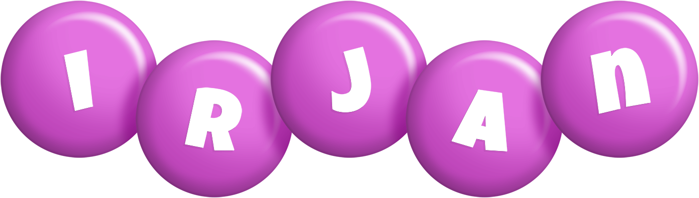 Irjan candy-purple logo