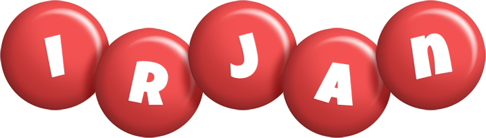 Irjan candy-red logo