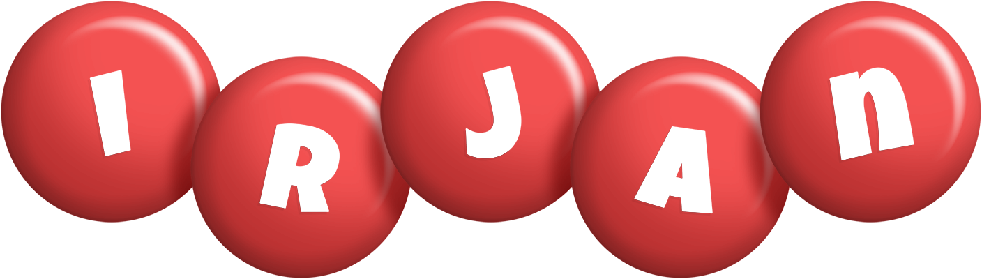Irjan candy-red logo