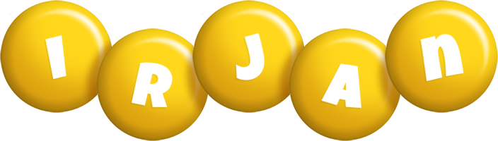 Irjan candy-yellow logo