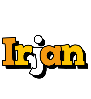 Irjan cartoon logo