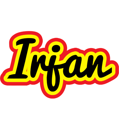 Irjan flaming logo