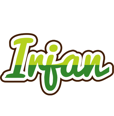 Irjan golfing logo