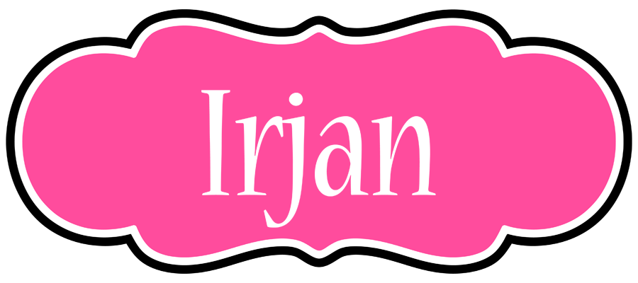 Irjan invitation logo