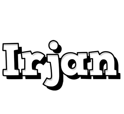 Irjan snowing logo