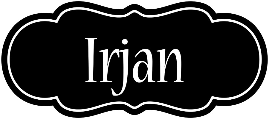 Irjan welcome logo