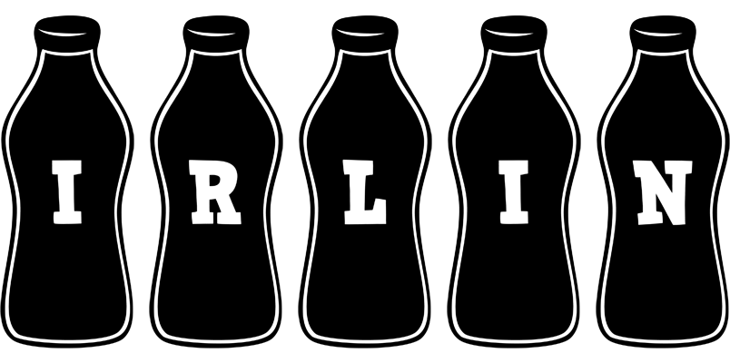 Irlin bottle logo