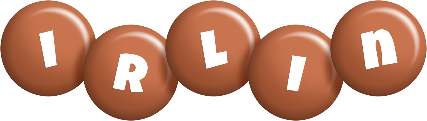 Irlin candy-brown logo